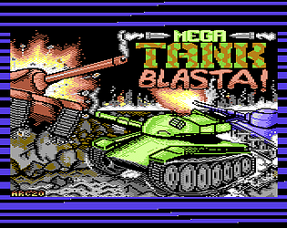 Mega Tank Blasta [Commodore 64]